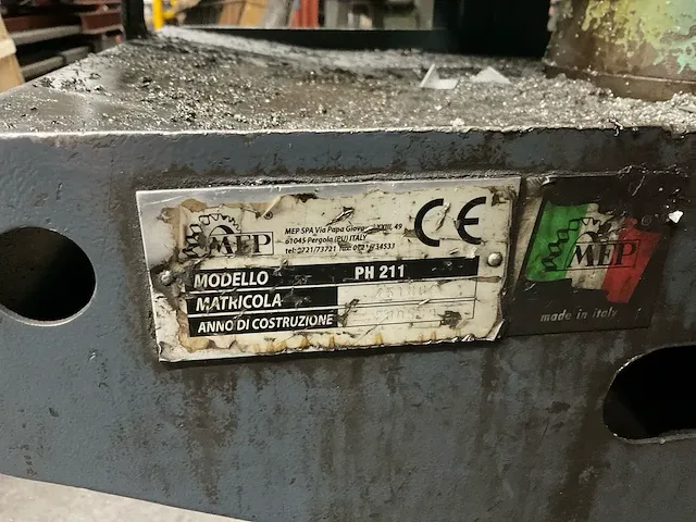 2005 mep ph 211 bandzaagmachine - afbeelding 10 van  11