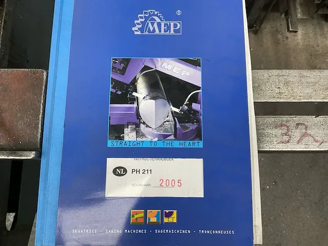 2005 mep ph 211 bandzaagmachine - afbeelding 11 van  11