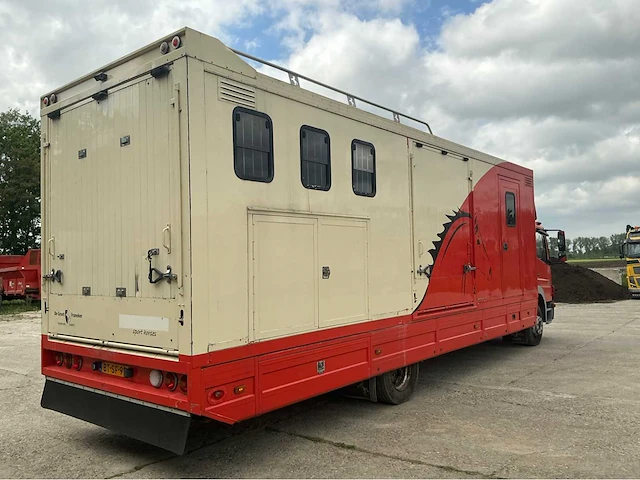 2005 mercedes-benz atego 1223 paarden vrachtwagen - afbeelding 14 van  19
