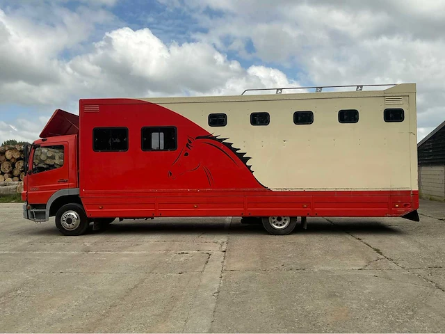2005 mercedes-benz atego 1223 paarden vrachtwagen - afbeelding 16 van  19