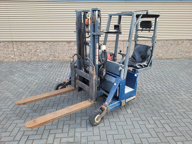 2005 moffett-kooi m1 15.1 reach truck - afbeelding 1 van  17