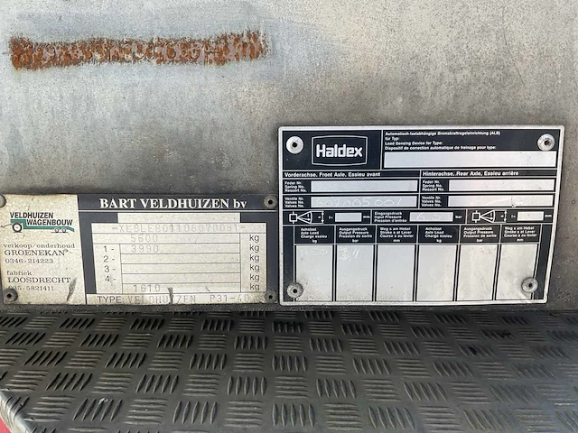 2005 nissan atleon be-trekker met oplegger - afbeelding 26 van  32