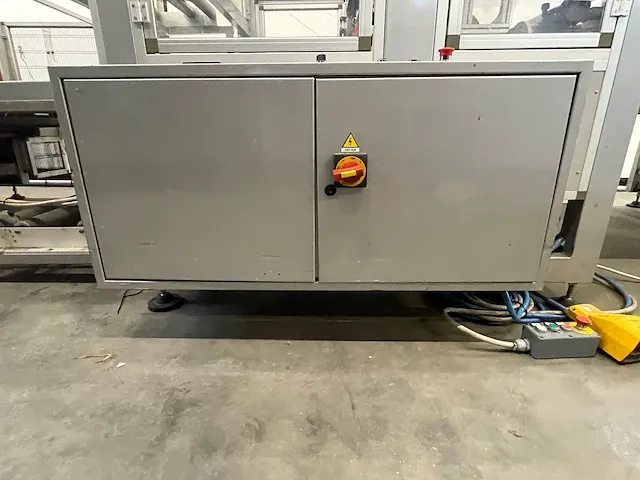 2005 novopac anl 150 glas inpakmachine en folie snijmachine - afbeelding 6 van  36