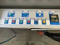 2005 novopac anl 150 glas inpakmachine en folie snijmachine - afbeelding 8 van  36