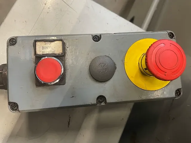 2005 novopac anl 150 glas inpakmachine en folie snijmachine - afbeelding 9 van  36