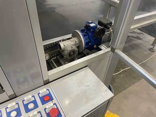 2005 novopac anl 150 glas inpakmachine en folie snijmachine - afbeelding 15 van  36