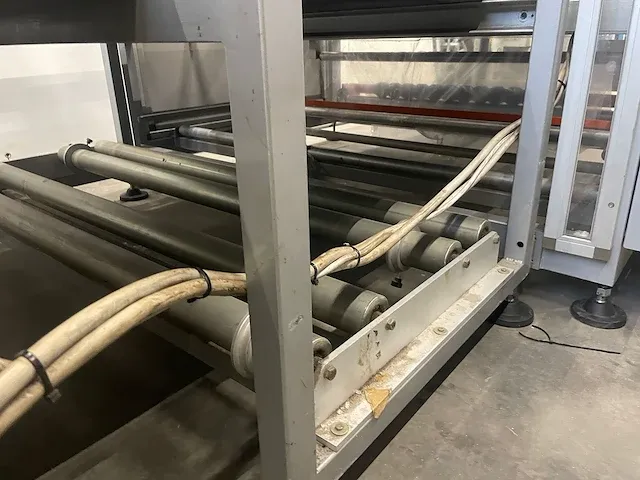 2005 novopac anl 150 glas inpakmachine en folie snijmachine - afbeelding 21 van  36