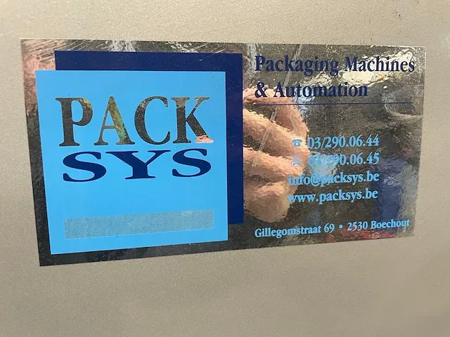2005 novopac anl 150 glas inpakmachine en folie snijmachine - afbeelding 25 van  36
