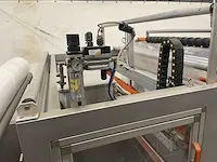 2005 novopac anl 150 glas inpakmachine en folie snijmachine - afbeelding 26 van  36