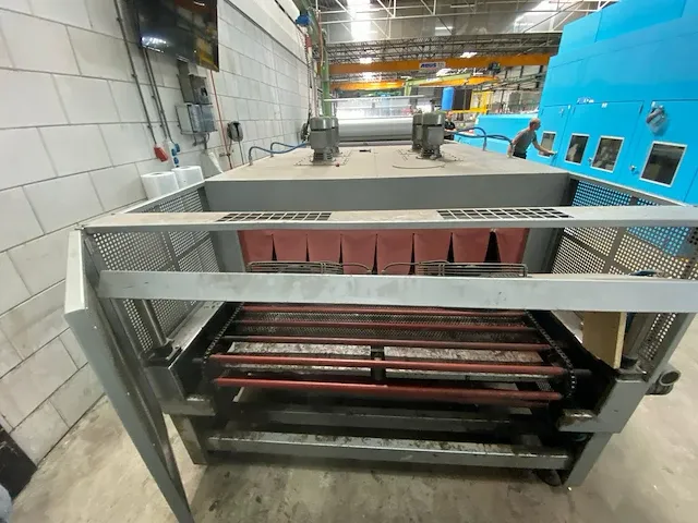 2005 novopac anl 150 glas inpakmachine en folie snijmachine - afbeelding 36 van  36