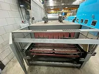 2005 novopac anl 150 glas inpakmachine en folie snijmachine - afbeelding 36 van  36