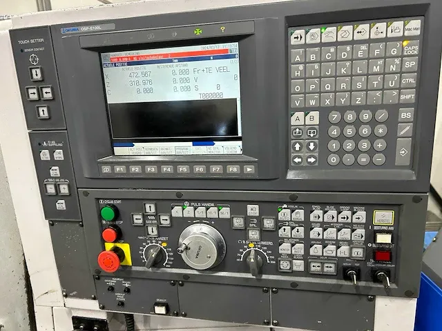 2005 okuma lb300-mc cnc draaibank - afbeelding 5 van  12