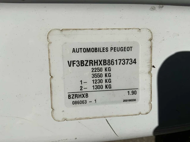 2005 peugeot expert 220c 2.0hdi bedrijfswagen - afbeelding 28 van  28