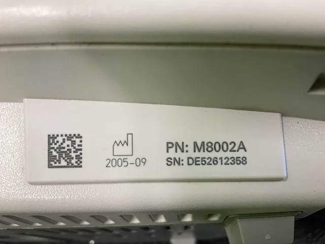 2005 philips intellivue mp30 anesthesiepatiëntmonitor (3x) - afbeelding 2 van  10