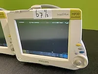 2005 philips intellivue mp30 anesthesiepatiëntmonitor (3x) - afbeelding 3 van  10