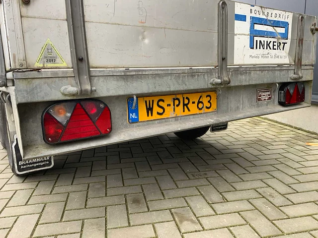 2005 pijnappel pyna-2003/pta-2003/a aanhangwagen - afbeelding 9 van  12
