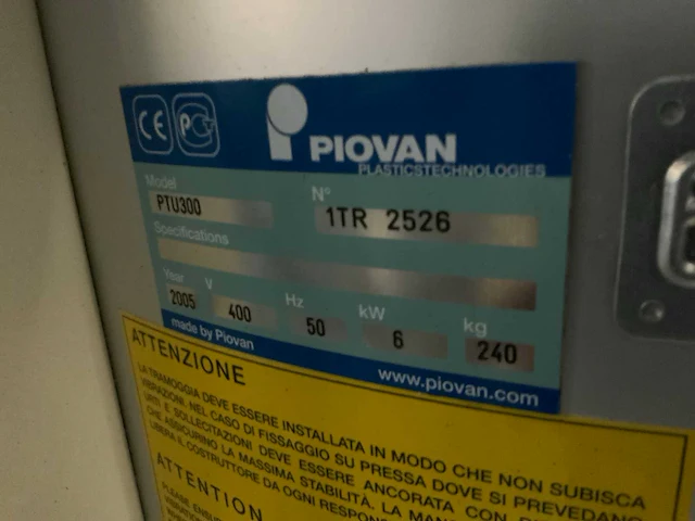 2005 piovan dp623 granulaat drooginstallatie - afbeelding 3 van  13