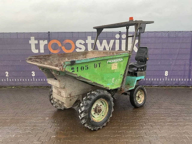 2005 piquersa almeria 1500 sda 4x2 hi-tip dumper - afbeelding 1 van  13