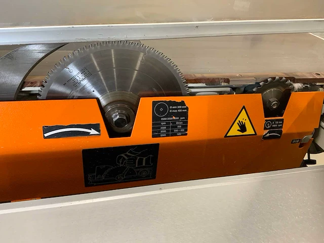 2005 scm si 450 n formaatcirkelzaagmachine - afbeelding 2 van  23