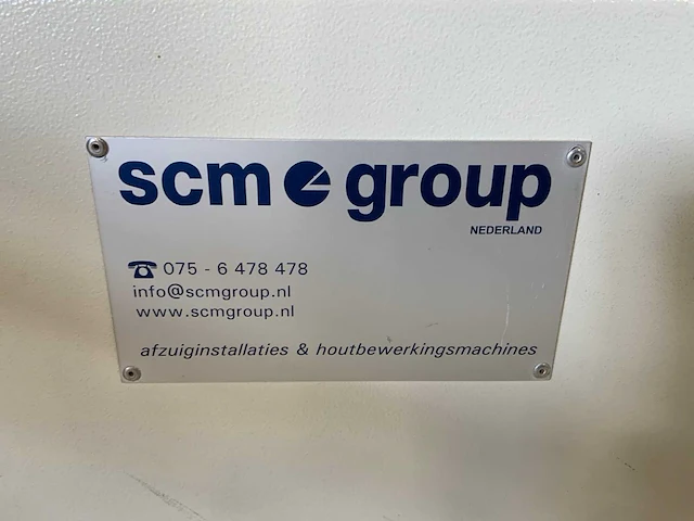 2005 scm si 450 n formaatcirkelzaagmachine - afbeelding 7 van  23