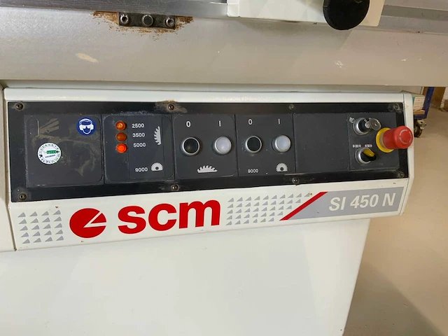 2005 scm si 450 n formaatcirkelzaagmachine - afbeelding 8 van  23