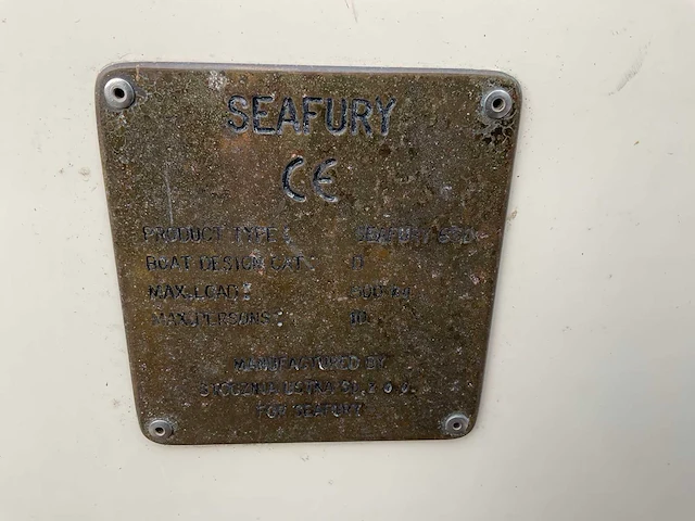 2005 seafury 650 tender - afbeelding 16 van  23