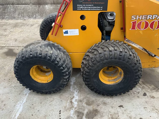 2005 sherpa 100 mini lader - afbeelding 8 van  22