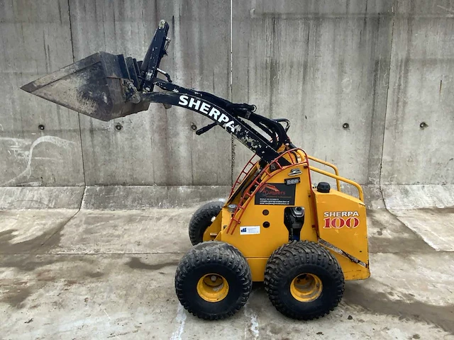 2005 sherpa 100 mini lader - afbeelding 16 van  22