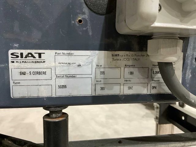 2005 siat sk 2 dozensluit machine - afbeelding 5 van  13