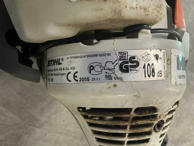 2005 stihl fs55 bosmaaier - afbeelding 5 van  5