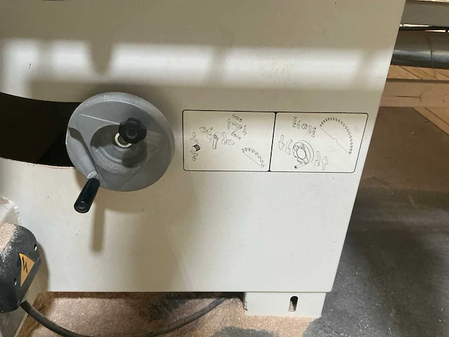 2005 techomax s315 ws formaatcirkelzaagmachine - afbeelding 2 van  16
