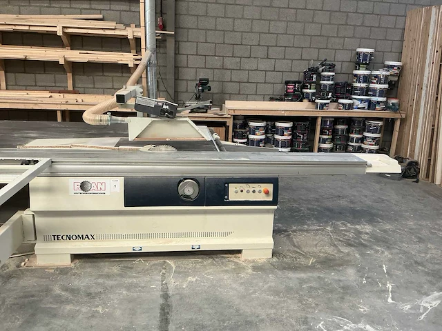 2005 techomax s315 ws formaatcirkelzaagmachine - afbeelding 11 van  16