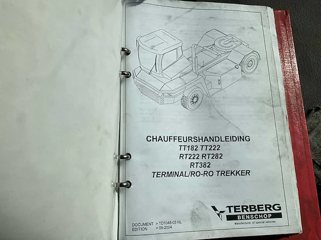 2005 terberg rt262 terminal trekker - afbeelding 26 van  32
