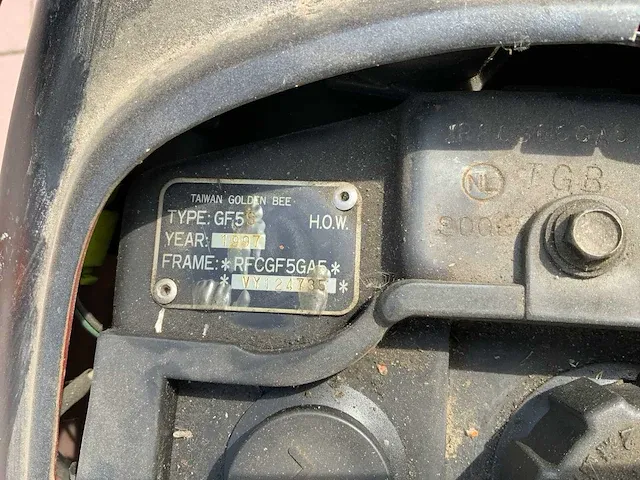 2005 tgb rapido scorza 25 scooter - afbeelding 4 van  12
