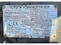 2005 toyota 7fbef20 vorkheftruck - afbeelding 28 van  34