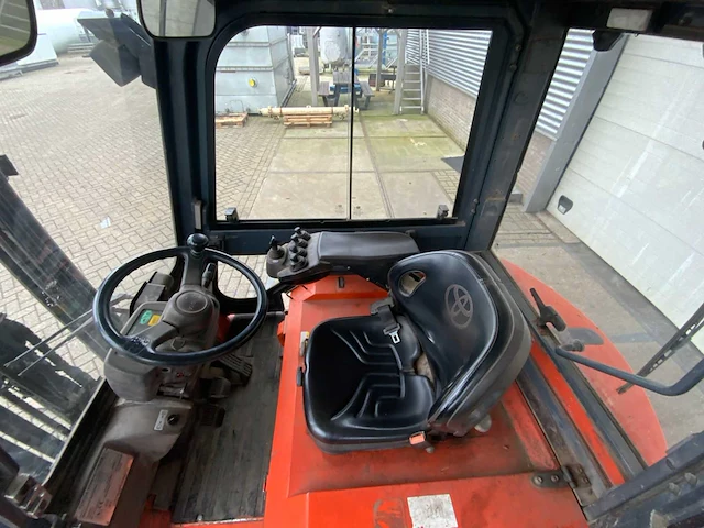 2005 toyota 7fbmf25 vorkheftruck - afbeelding 7 van  8