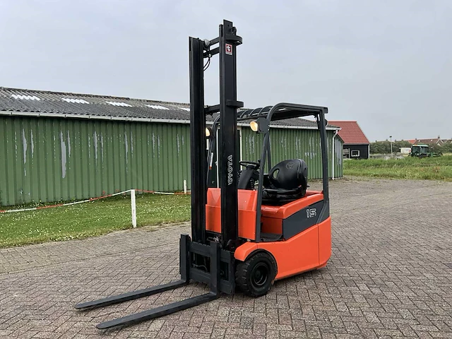 2005 toyota 7fdest15 vorkheftruck - afbeelding 1 van  15