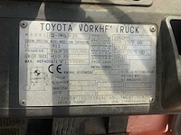 2005 toyota e911 vorkheftruck - afbeelding 17 van  27
