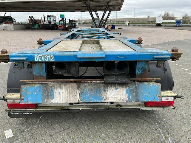 2005 turbo’s hoet container chassis - afbeelding 11 van  26