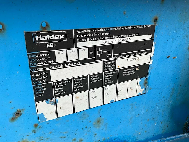 2005 turbo’s hoet container chassis - afbeelding 18 van  26