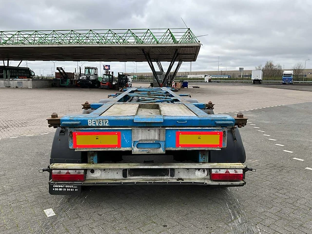 2005 turbo’s hoet container chassis - afbeelding 21 van  26