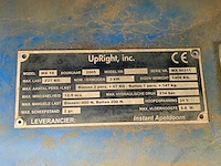 2005 upright mx19 hoogwerker - afbeelding 8 van  17