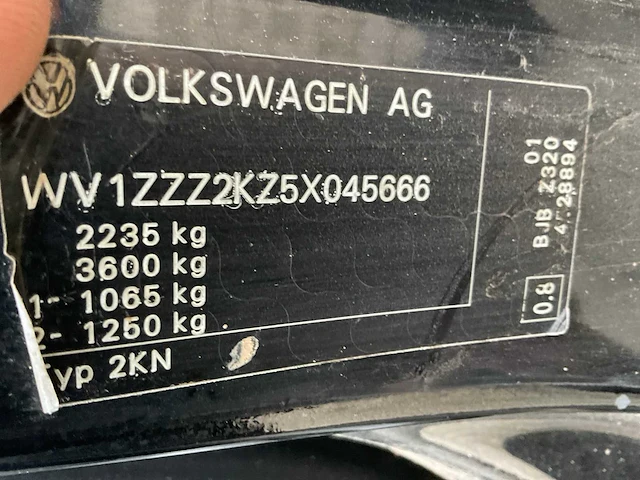 2005 volkswagen caddy tdi bedrijfswagen - afbeelding 22 van  29