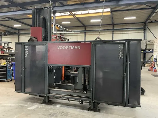 2005 voortman v613 / vb 750 cnc boor-/zaaglijn - afbeelding 1 van  45