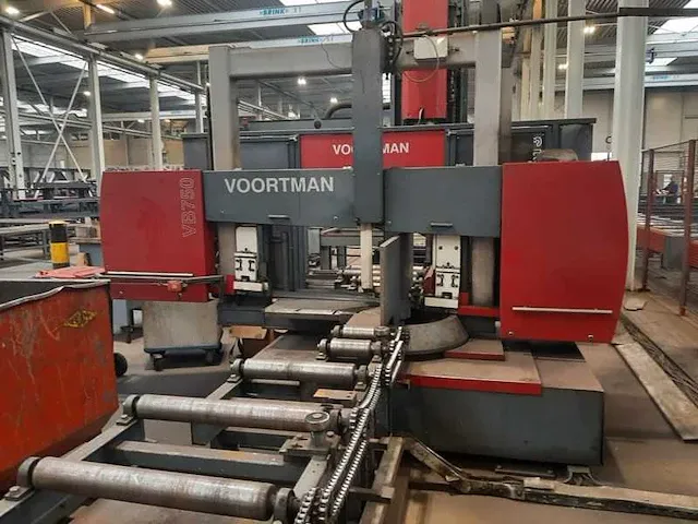 2005 voortman v613 / vb 750 cnc boor-/zaaglijn - afbeelding 26 van  45