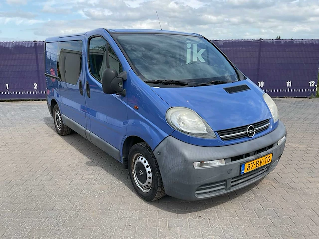 2006 - opel - vivaro - 1.9 cdti l1h1dc eleg - bedrijfswagen - afbeelding 2 van  14