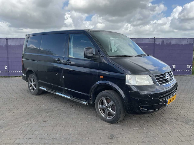 2006 - volkswagen - transporter - 2.5 tdi 300 bud.dc - bedrijfswagen (defect) - afbeelding 2 van  10