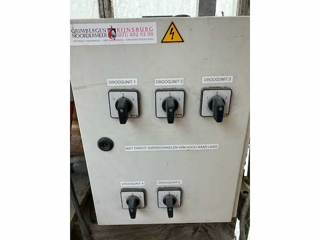 2006 250x kuubskist / 5x droogsysteem / 1x regelkast - afbeelding 7 van  9