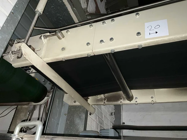 2006 abresch transportband mesh band bocht - afbeelding 5 van  7