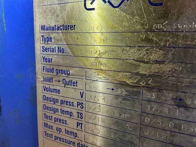 2006 alfa laval tl10bfm platenwarmtewisselaar - afbeelding 4 van  14